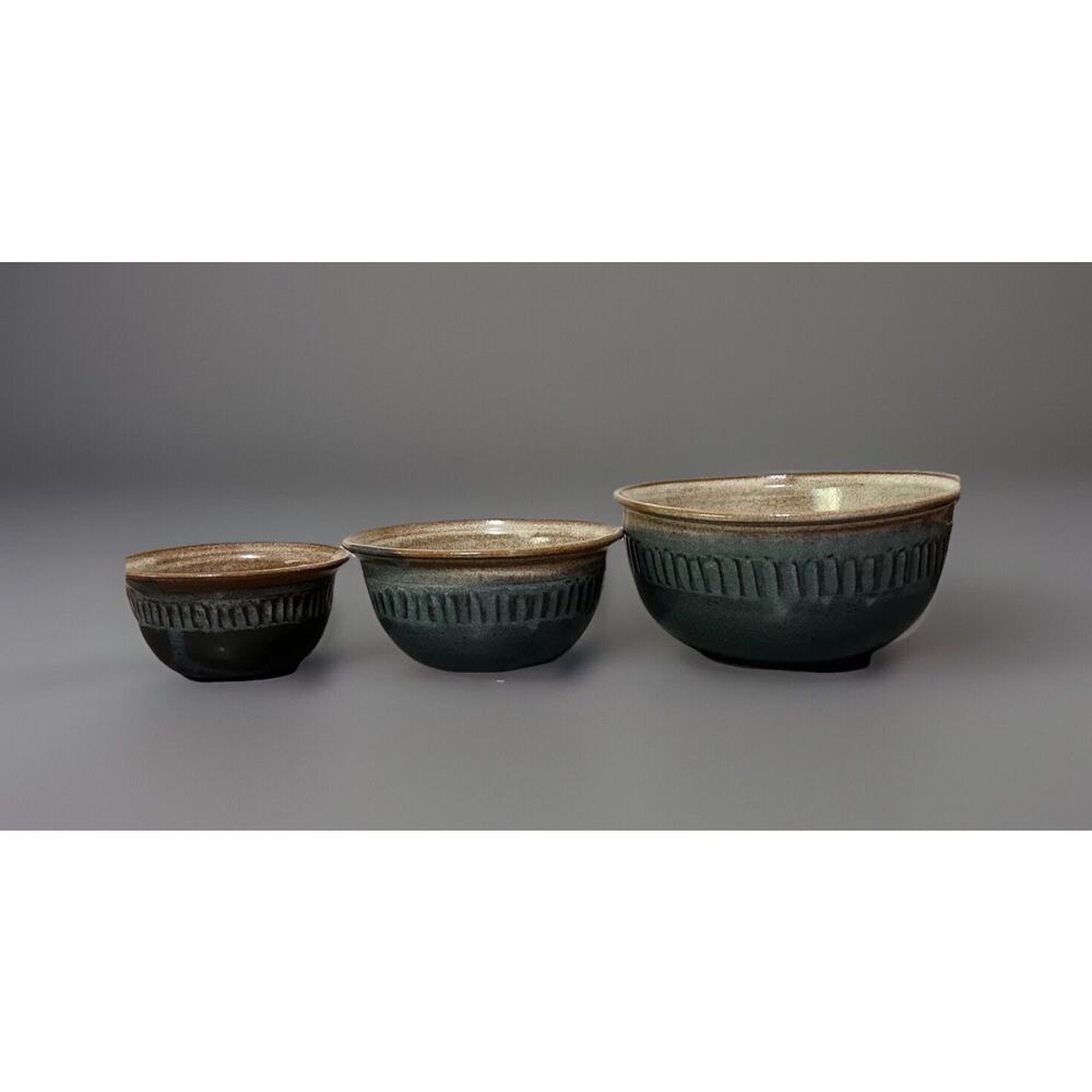 Lot Of Pottery Bowls, Some Are Hess, Some Are Unbranded.
